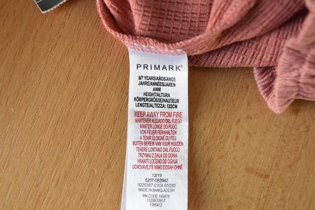 Kraťasy vel. 6 - 7 let, primark,122