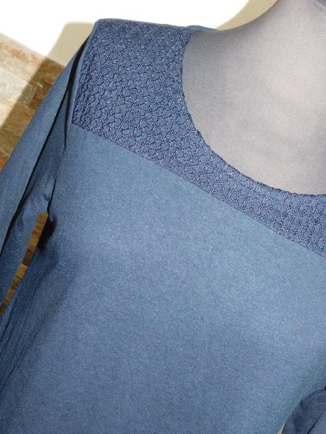 Triko-topík dlouhý rukáv-nové bez visačky, gina,44