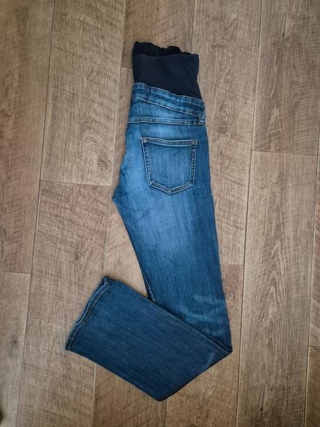 Těhotenské džíny h&m mama vel. 38, h&m,38