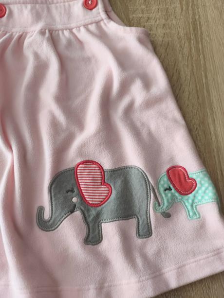 Dívčí hřejivé šatičky, carter's,86
