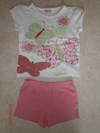 Kraťasy a tričko, vel. 98, cherokee,50