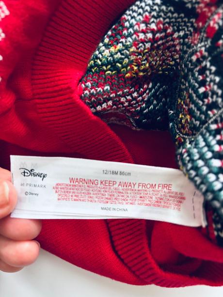 Svetr vánoční - v.12/18 měs. zn. disney, 86