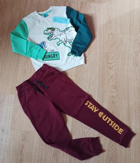 Mikina a tepláky nové, pepco,122