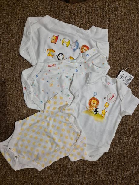 Dětské body next + f&f vel. 56, next,56