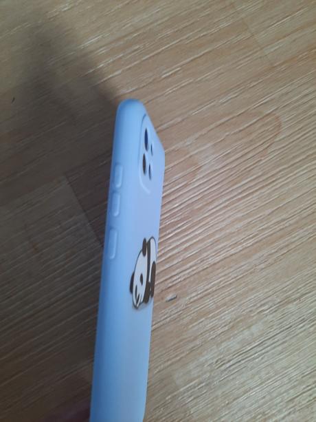 Silikonový obal modrý s pandou na telefon samsung, samsung