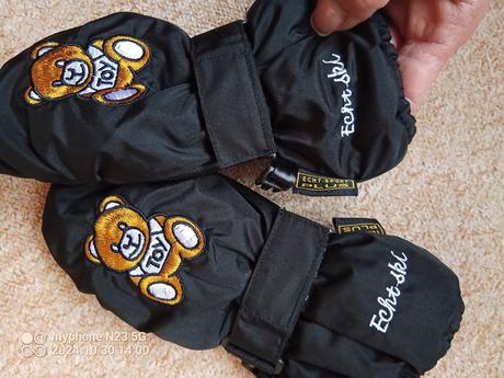 Rukavice s medvídkem zn."echt" vel."4-6let", echt