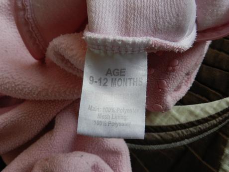 Overal fleesový se zajíčkem, 80