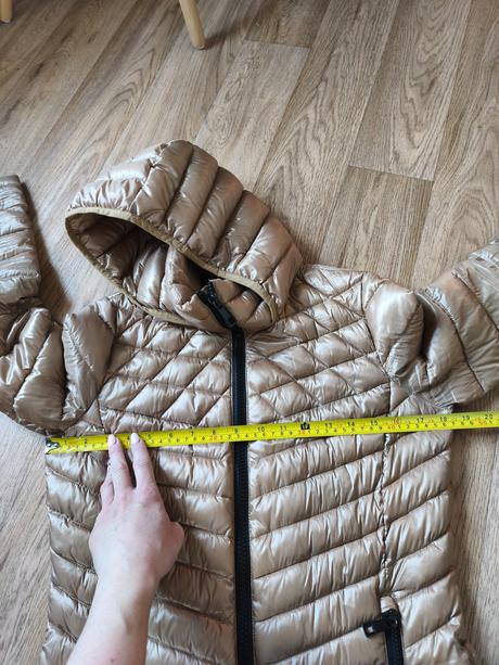 Bronzová béžová bunda calvin klein, calvin klein,s