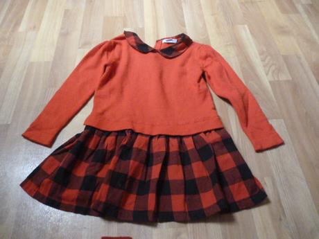 Šaty dlouhý rukáv 7-8 primark, primark,122