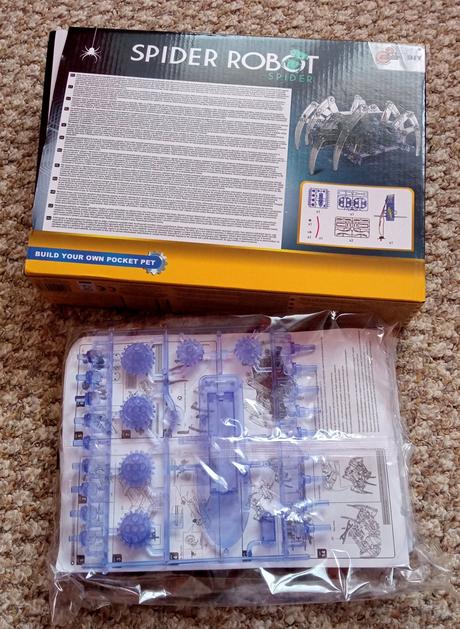 Spider robot - do it yourself - nové, 