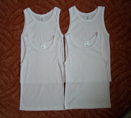 Bílé tričko tílko, 134