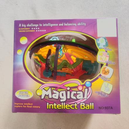 Hlavolam intellect ball 208 kroků,
