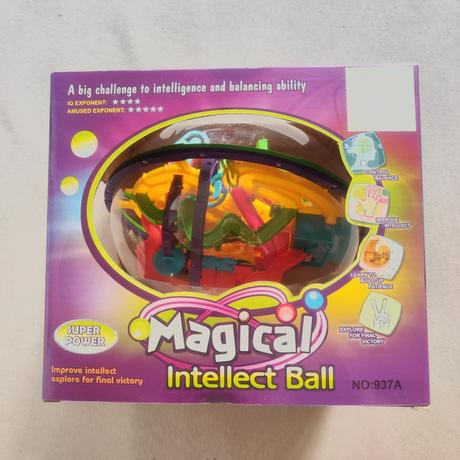 Hlavolam intellect ball 208 kroků,