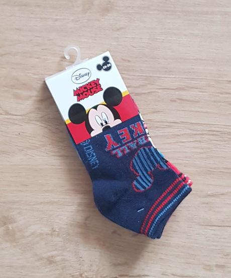 Kotníkové ponožky mickey mouse 3pack, disney,92 / 98 / 104 / 110