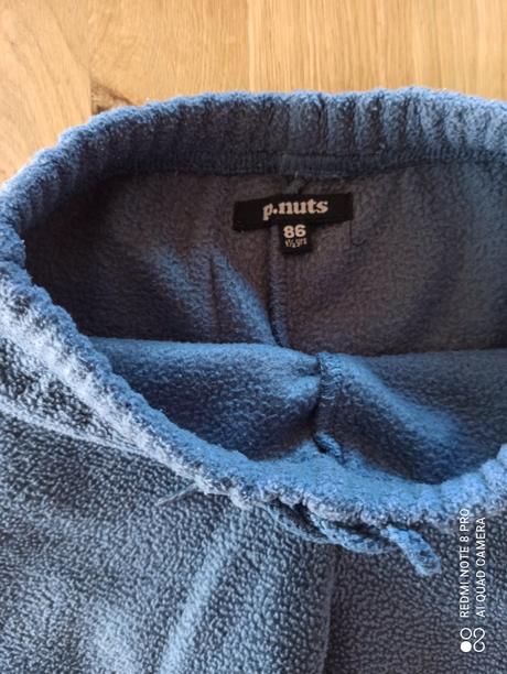 Flaušové tepláky, peanuts,86