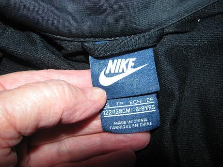 Tepláková černá mikina nike, nike,128
