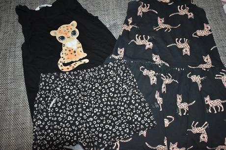 Zvířátkový set h&m, velikost 134/140, 122–134
