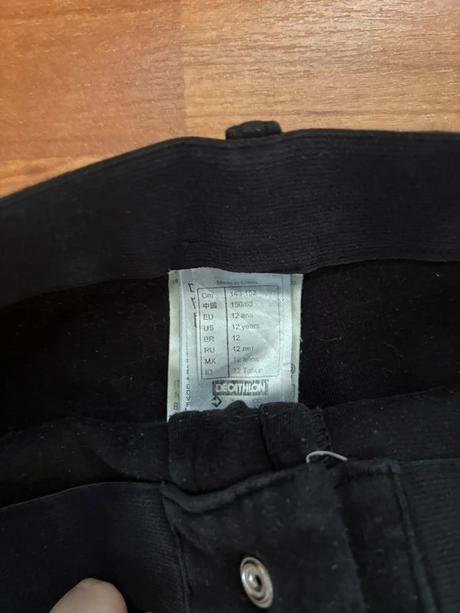 Jezdecké kalhoty decathlon, vel. 146/152, decathlon,146