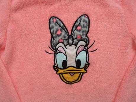 Růžová mikina mikinka s daisy, disney,152
