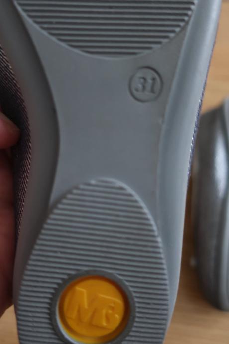 Textilní balerínky / papuče 31, 31