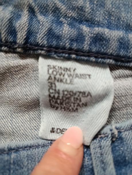 Džíny m, h&m,m