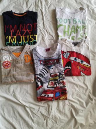 Trička krátký rukáv, 122