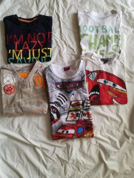 Trička krátký rukáv, 122