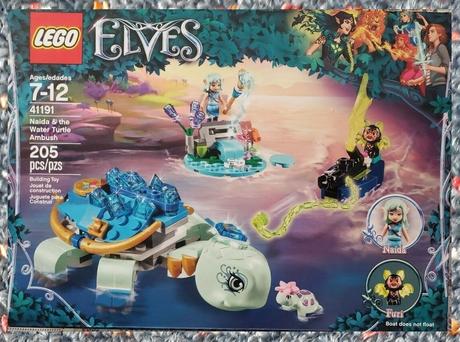 Lego elves 41191 - naida & the water turtle ambush, 