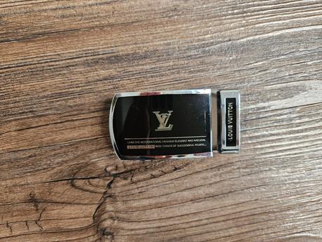 Černá stříbrná spona na pásek opasek, 