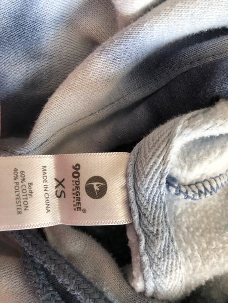 Mikina batikovaného vzhledu xs, xs