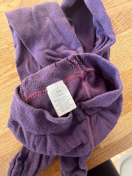 Punčocháče fialové tcm vel. 116, tcm,110