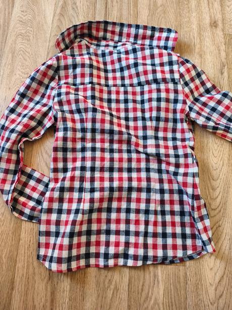 Kostkovaná košile 152/158, xxs, 152