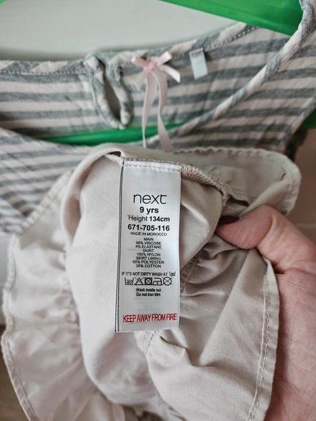 Šaty next, vel. 134, next,134