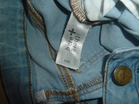 Riflové šortky, kraťasy, c&a,146