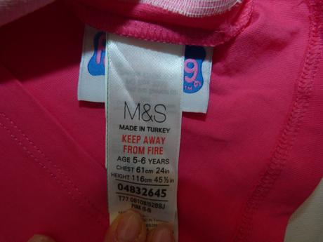 Ms tričko vel.116, marks & spencer,116