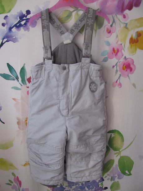 Šedé chlapecké oteplovačky h&m, h&m,80