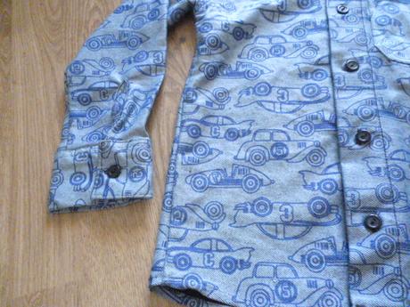 Autíčková košile 5-6, 116