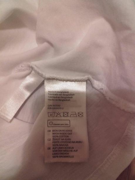 Tričko twinkle little star 122/128, h&m,122