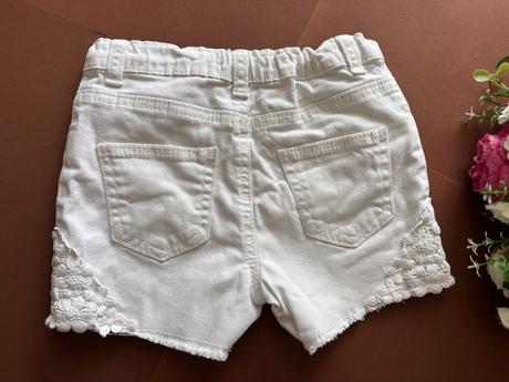 Krásné bílé kraťasy - v.2/3 roky, denim co,98