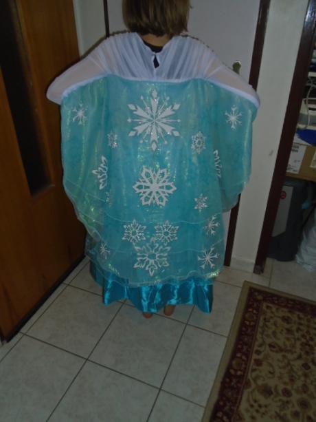 Šaty elsa frozen licence luxusní vel 9/10 let 140, 