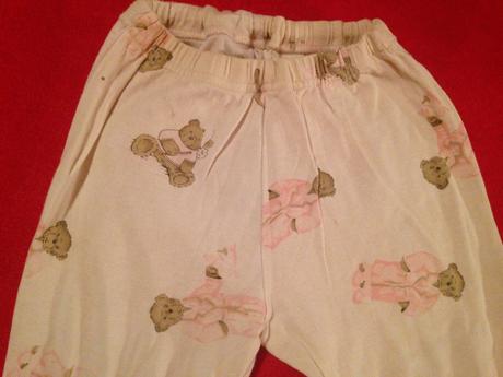 Dívčí pyžamové kalhoty medvídci, 92