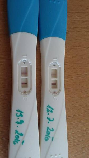 Nejistota či jsem nebo nejsem těhotná 