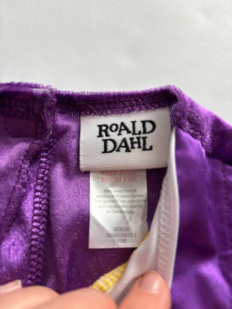 An15/ kostým roaldh dahl - v.9/10 let, 