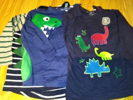 3 pack triček dinosaury 80 next, next,80