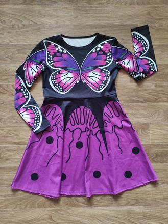 Šaty s dlouhým rukávem, 152