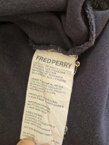 Tričko s límečkem fred perry, xl