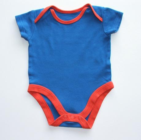 C537 modré body vel. 68, nutmeg,68