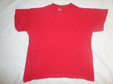 Červené bavlněné tričko, 164