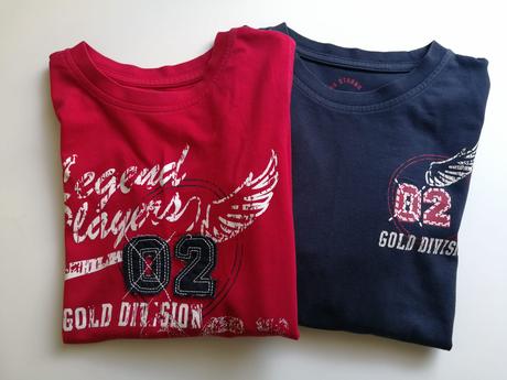 Trička tcm 122/128 - vada, tcm,122