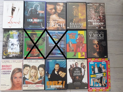 Dvd originál pevný obal,